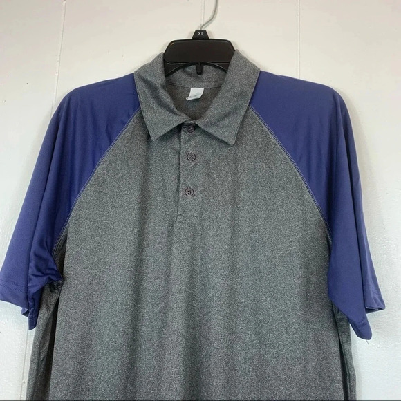 Alo Polo Collar Casual Two Tone Short Sleeve - Picture 6 of 12